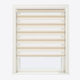 Allure Warm Sand Day & Night Blinds - Zen Shades