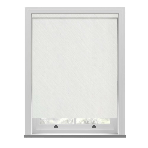 Amaris White No Drill Roller Blinds - Zen Shades