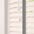 Arctic Oak Faux Wood Blinds With Gallant Tapes - Zen Shades