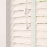 Arctic Oak Faux Wood Blinds With Tapes