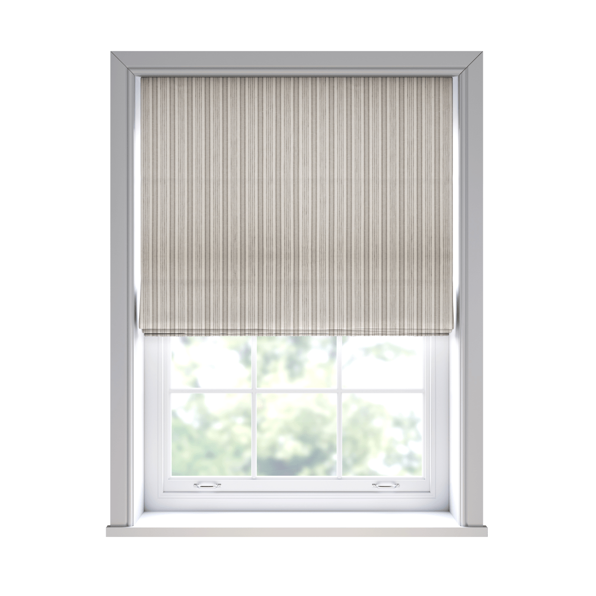 Artisan Dove Roman Blinds - Zen Shades