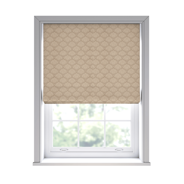 Arturo Truffle Roman Blinds - Zen Shades