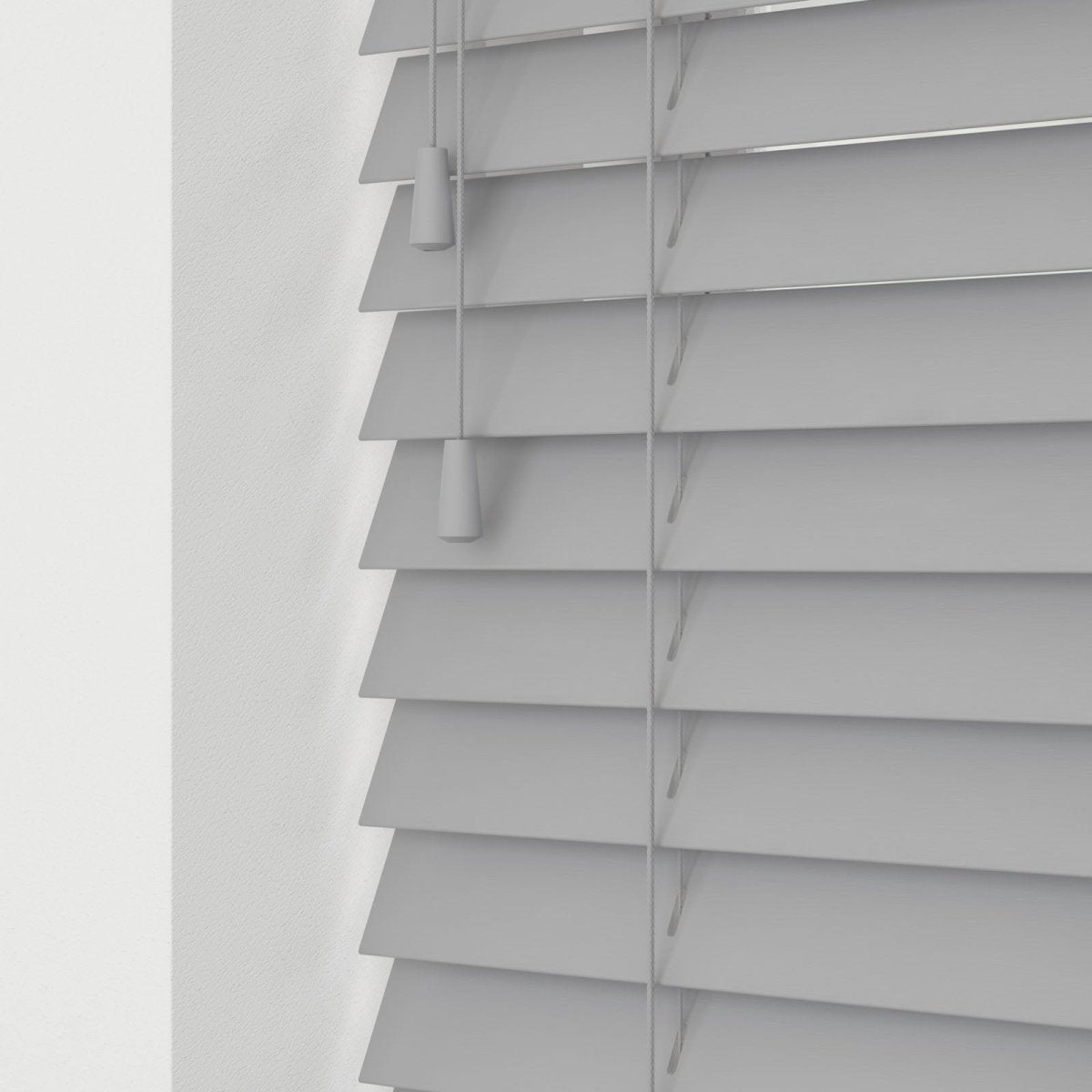 Ash Real Wooden Blinds - Zen Shades