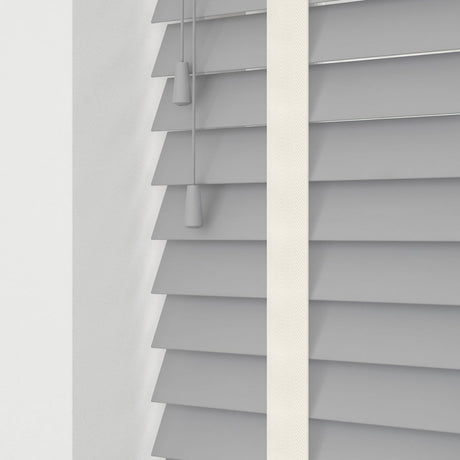 Ash Real Wooden Blinds With Cotton Tapes - Zen Shades