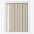 Atakama Champagne Blackout PVC Vertical Blinds - Zen Shades