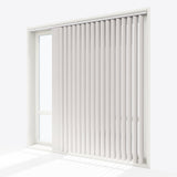 Atakama Silver Blackout PVC Vertical Blinds - Zen Shades