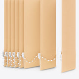 Bali Desert Dust Vertical Blinds - Zen Shades