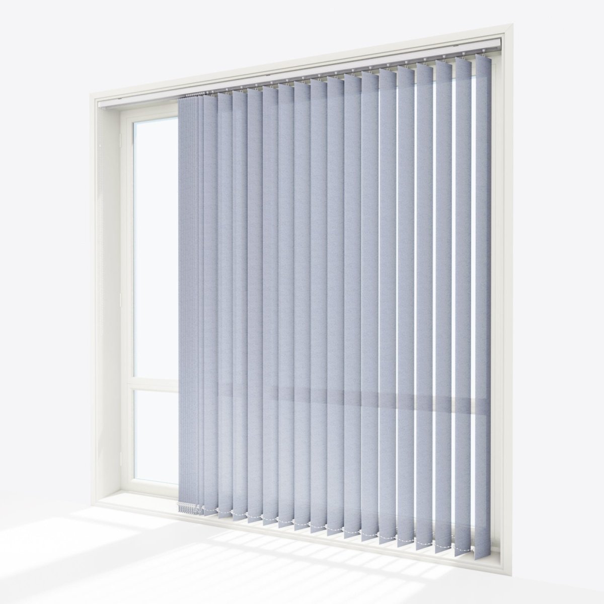 Bali Niagara Mist Vertical Blinds Replacement Slats - Zen Shades