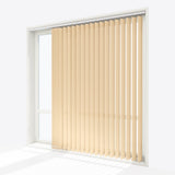 Bali Pear Beige Vertical Blinds - Zen Shades