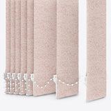 Bali Sepia Rose Vertical Blinds - Zen Shades