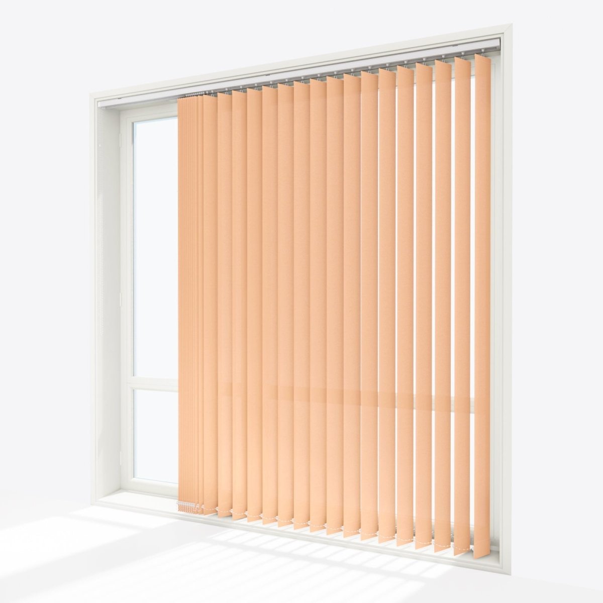 Bali Soft Orange Vertical Blinds - Zen Shades