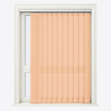 Bali Soft Orange Vertical Blinds Replacement Slats - Zen Shades