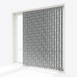 Batista Ash Grey Vertical Blinds Replacement Slats - Zen Shades