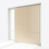 Batista Biscotti Vertical Blinds - Zen Shades