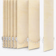 Batista Biscotti Vertical Blinds Replacement Slats - Zen Shades