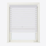 Blackout Delicacy Gray Dawn Day & Night Blinds - Zen Shades