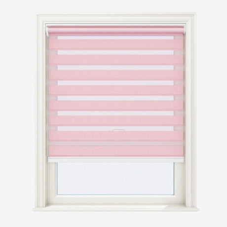 Bliss Candy Pink Day & Night Blinds - Zen Shades