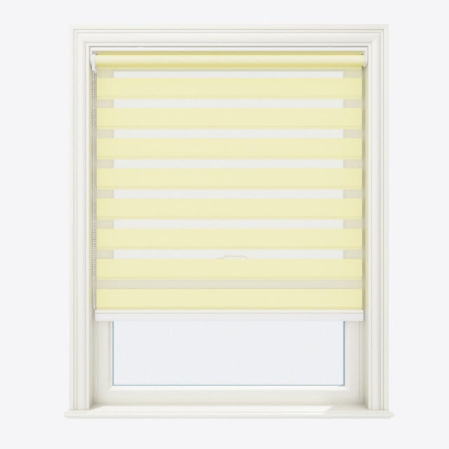 Bliss Lemon Cream Day & Night Blinds - Zen Shades