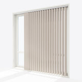 Brooklyn Rose Blackout PVC Vertical Blinds - Zen Shades