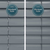 Brushed Galaxy Blue Venetian Blinds - Zen Shades