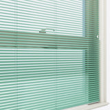 Brushed Green Blue Venetian Blinds - Zen Shades