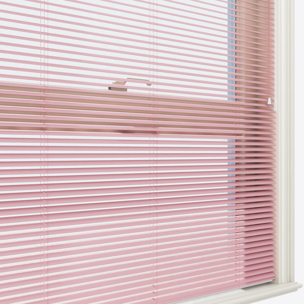 Brushed Innocent Pink Venetian Blinds - Zen Shades