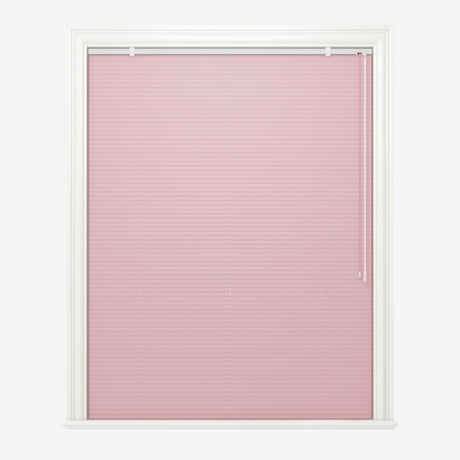 Brushed Innocent Pink Venetian Blinds - Zen Shades