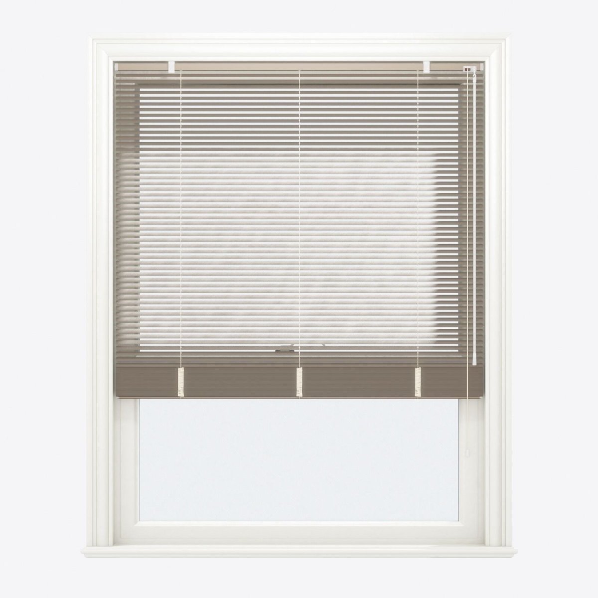 Brushed Office Grey Venetian Blinds - Zen Shades