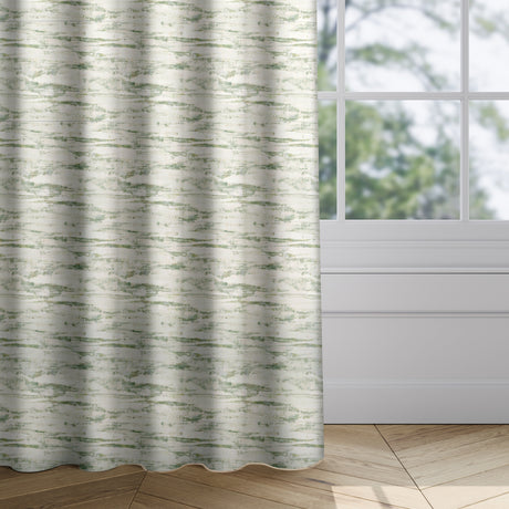 Canvas Moss Curtains - Zen Shades