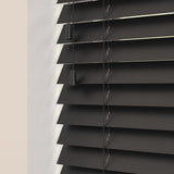 Carbon Real Wooden Blinds - Zen Shades