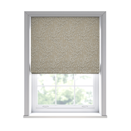 Catkin Praline Roman Blinds - Zen Shades