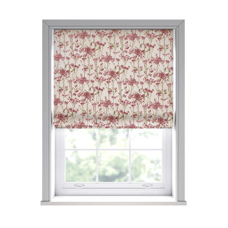 Celina Berry Roman Blinds - Zen Shades