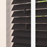 Chroma Faux Wood Blinds With Cotton Tapes - Zen Shades