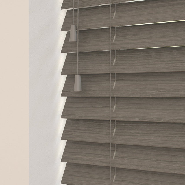 Claro Real Wooden Blinds With Tapes - Zen Shades