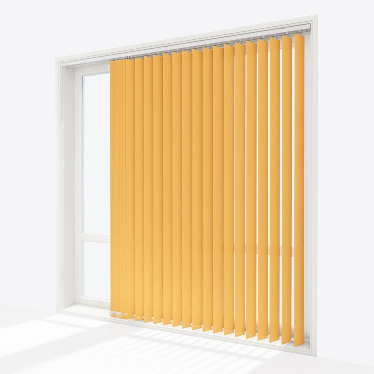 Colori Amber Yellow Vertical Blinds - Zen Shades