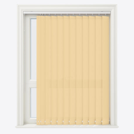 Colori Apricot Gelato Vertical Blinds - Zen Shades