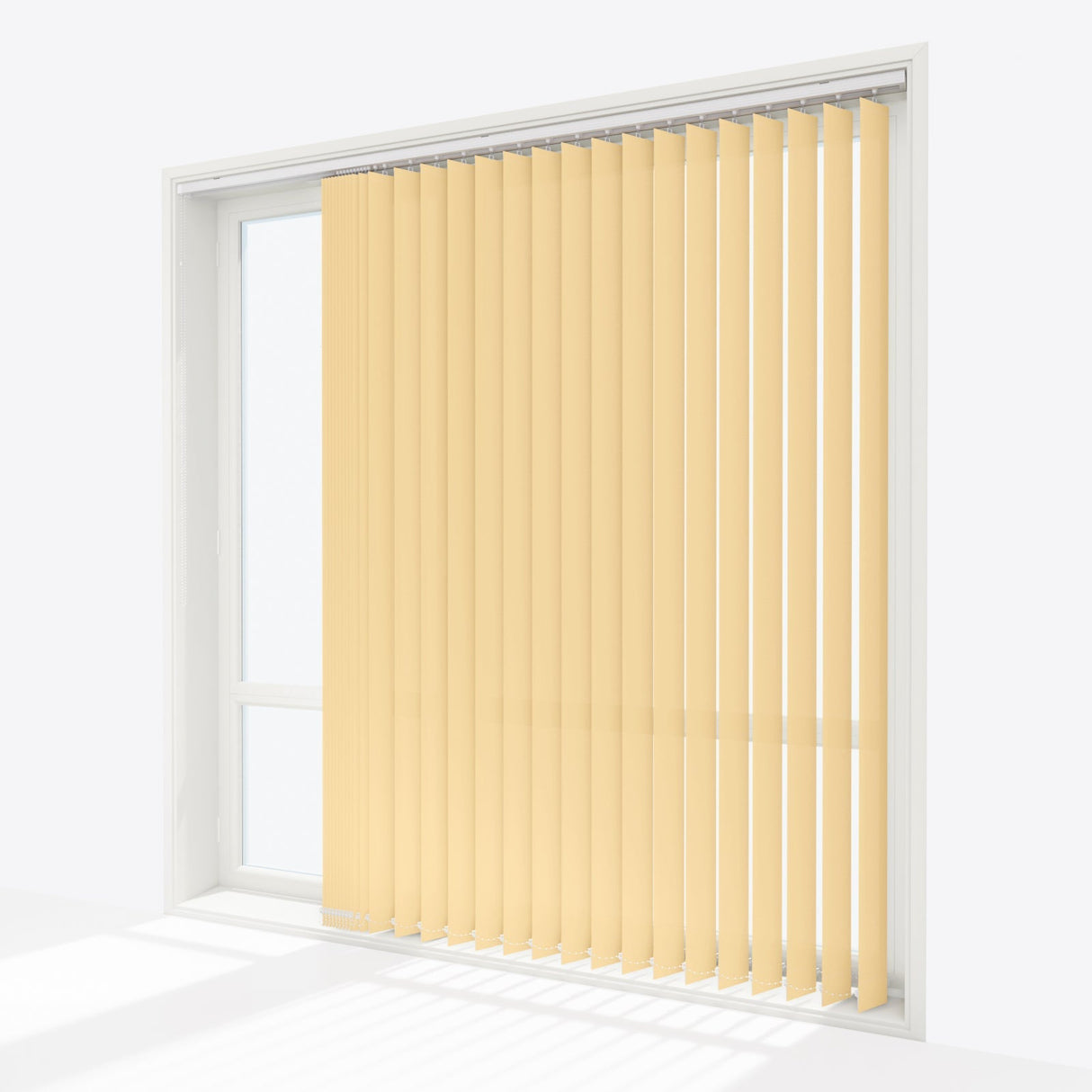 Colori Apricot Gelato Vertical Blinds - Zen Shades