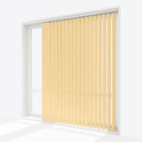 Colori Apricot Gelato Vertical Blinds - Zen Shades