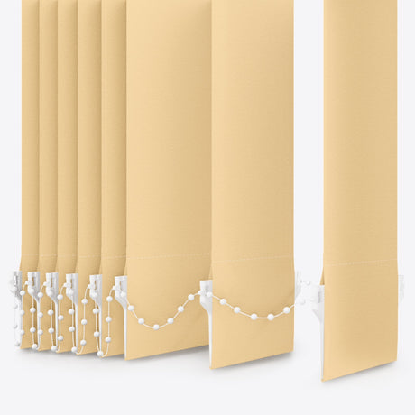 Colori Apricot Gelato Vertical Blinds Replacement Slats - Zen Shades