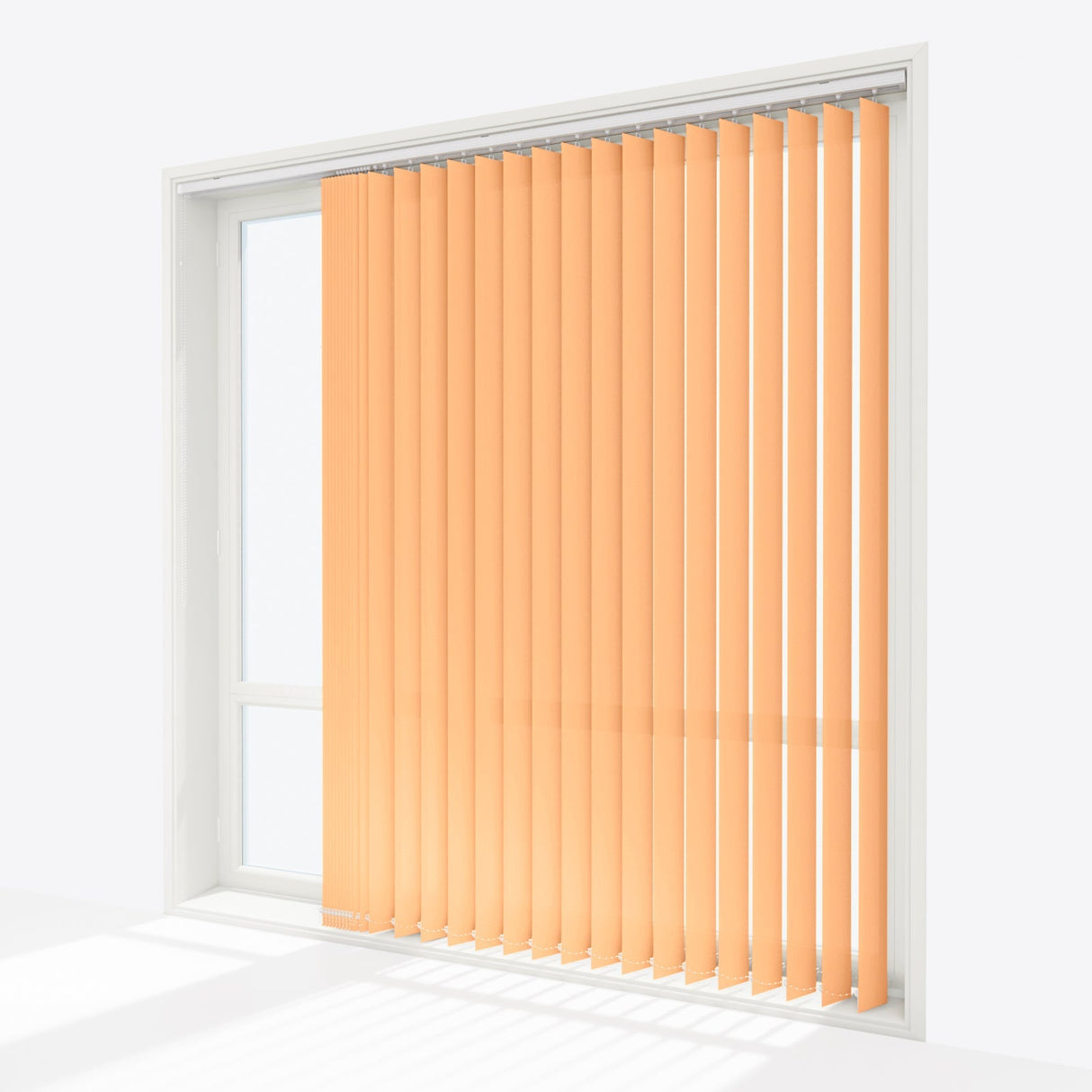 Colori Apricot Nectar Vertical Blinds - Zen Shades