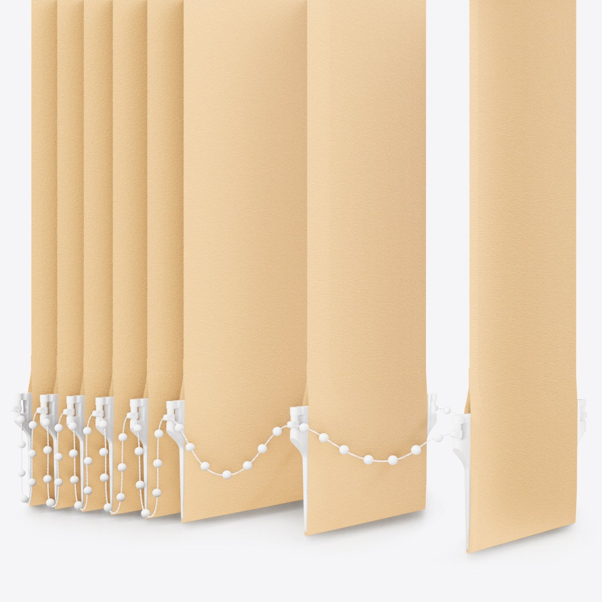 Colori Autumn Blonde Vertical Blinds - Zen Shades