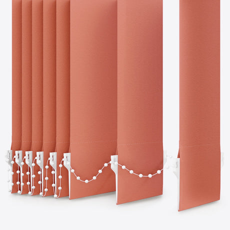 Colori Carnelian Vertical Blinds Replacement Slats - Zen Shades