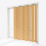 Colori Clay Vertical Blinds Replacement Slats - Zen Shades