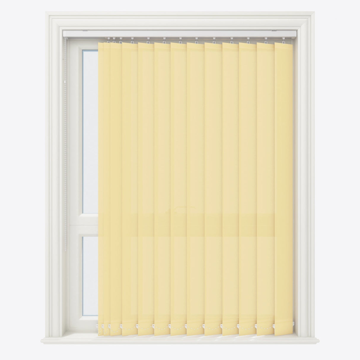Colori Cornhusk Vertical Blinds - Zen Shades