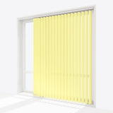 Colori Elfin Yellow Vertical Blinds - Zen Shades