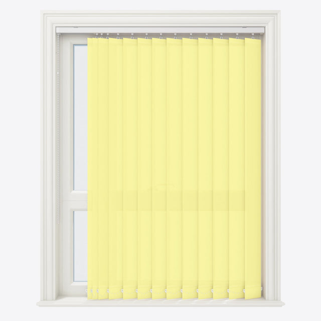 Colori Elfin Yellow Vertical Blinds - Zen Shades