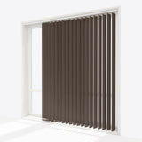 Colori Moor Oak Grey Vertical Blinds - Zen Shades