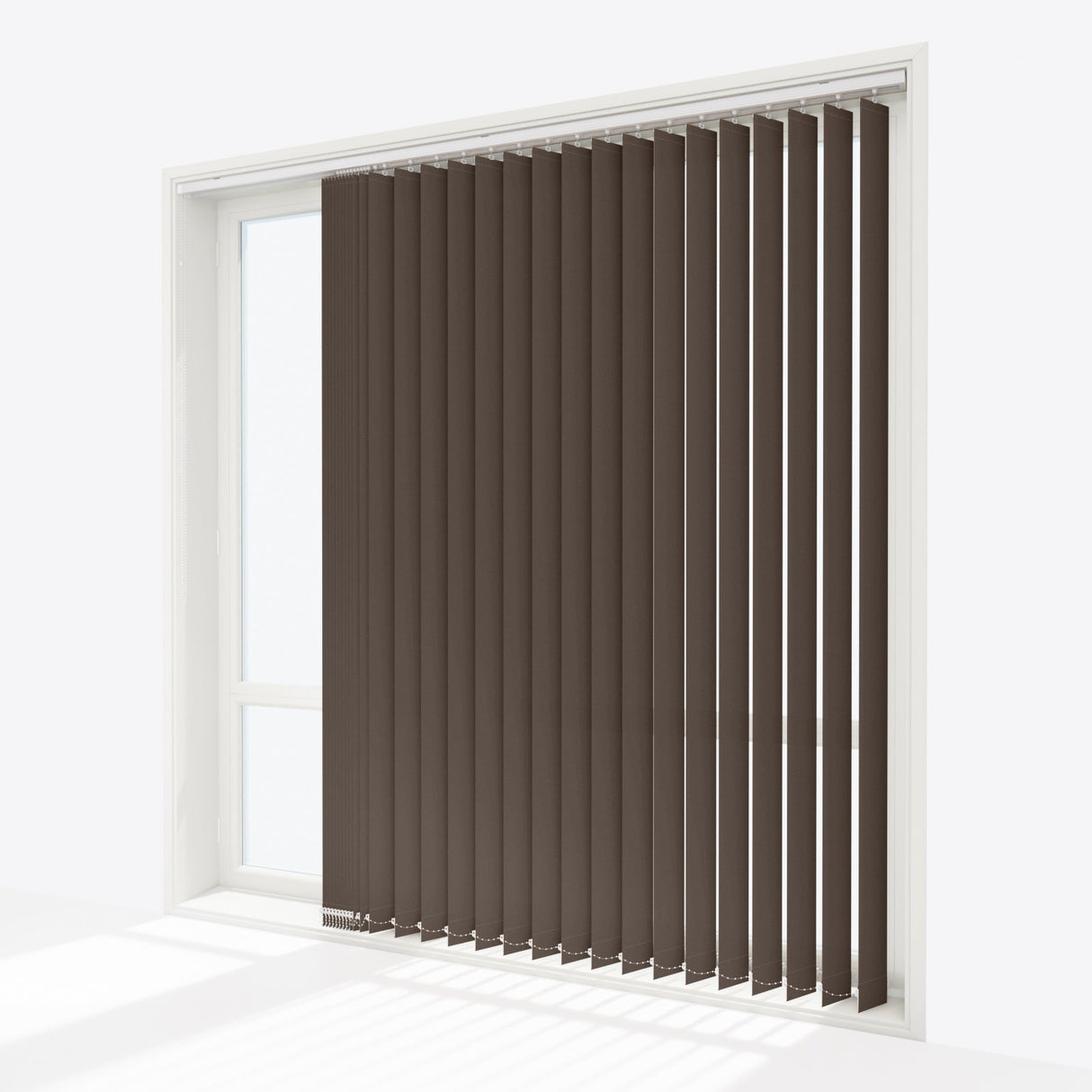 Colori Moor Oak Grey Vertical Blinds Replacement Slats - Zen Shades