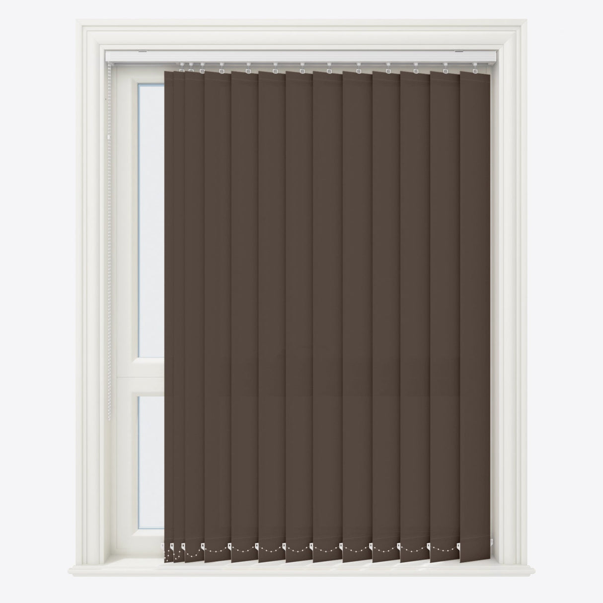 Colori Moor Oak Grey Vertical Blinds Replacement Slats - Zen Shades