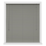 Cool Grey Satin Venetian Blinds - Zen Shades